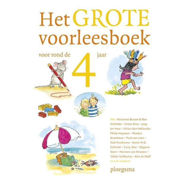 Het Grote voorleesboek voor rond de 4 jaar