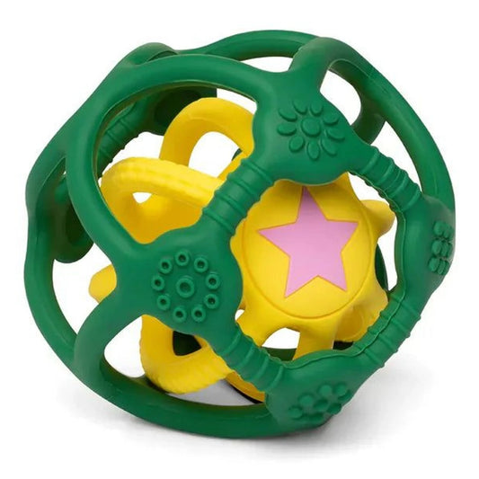 Set van 2 sensorische ballen - Groen Geel