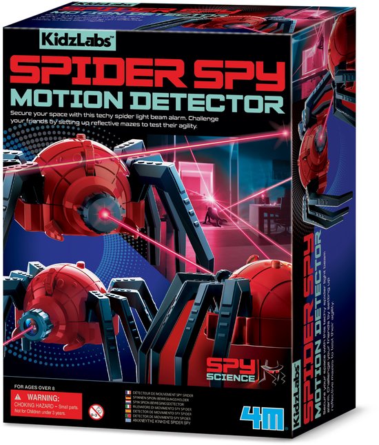 spider spy beweging detector 8+