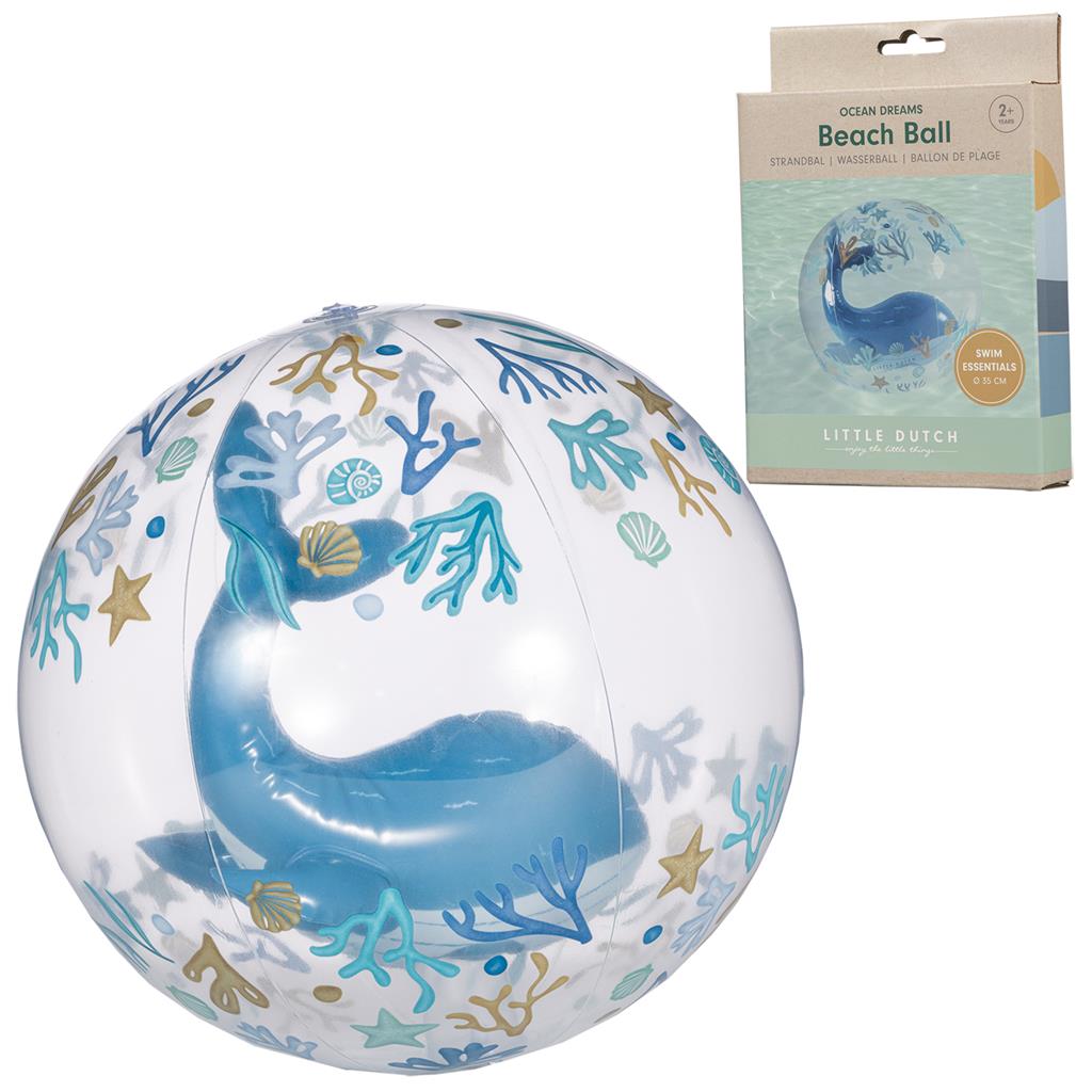 Strandbal - 3D Ocean Dreams Blauw