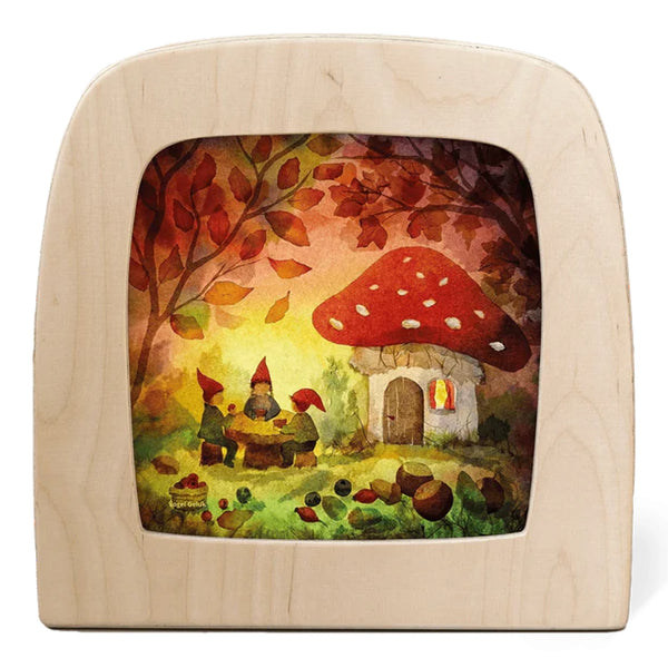 Toverlux silhouet Gnome Picnic Silhouette - Vogel Geluk
