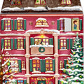 Adventskalender  kersthuis met magneetjes