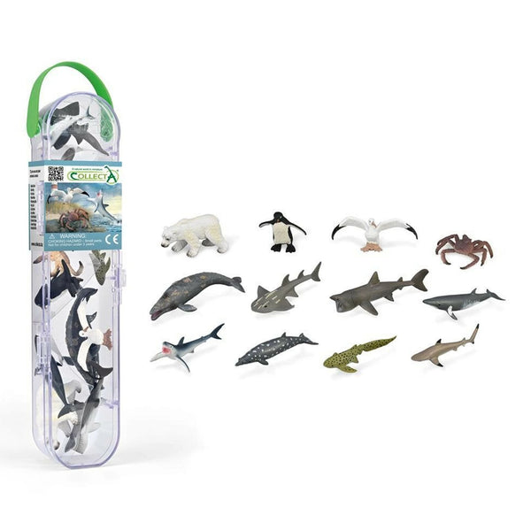 Mini - Zeedieren C 12 stuks