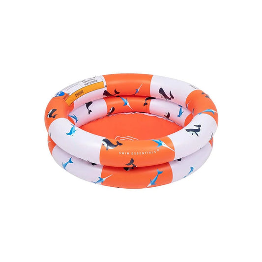 Zwembad Rood/Wit Walvis Ø 60 cm