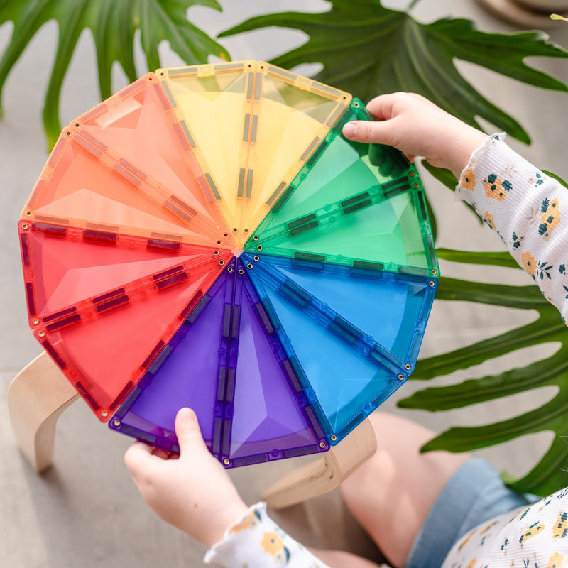 30-rainbow-geometry-connetix tiles