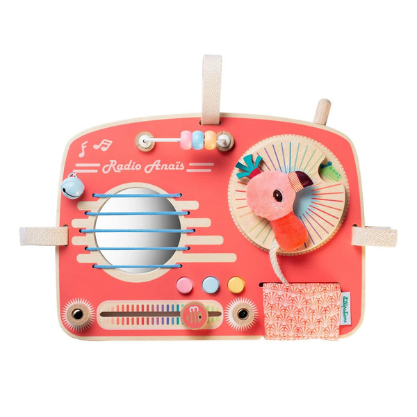 activiteitenpaneel, lilliputiens, radio, babybox