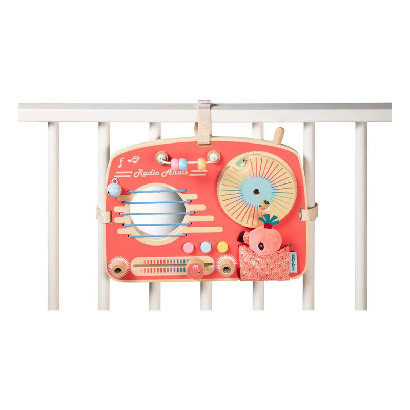 activiteitenpaneel, lilliputiens, radio, babybox