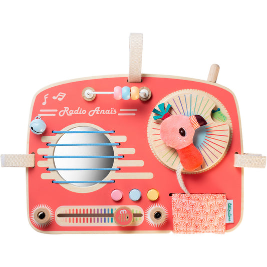 activiteitenpaneel, lilliputiens, radio, babybox