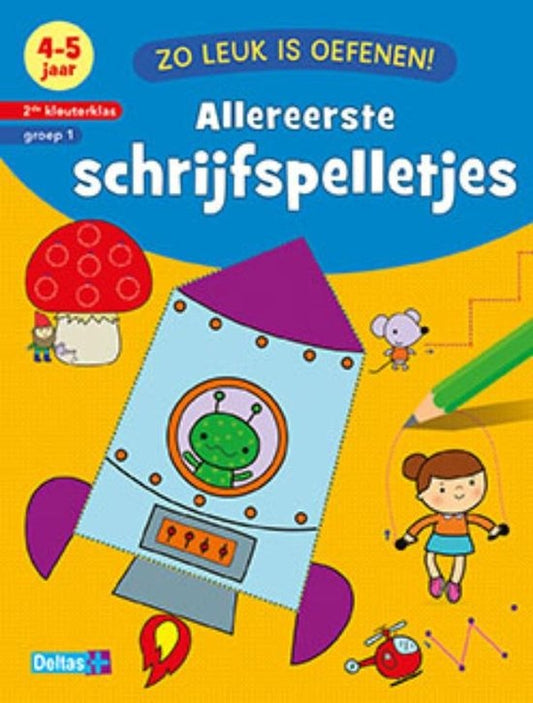 Allereerste schrijfspelletjes 4 5