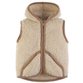 alwero Robby beige wollen bodywarmer 