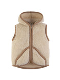 Laad afbeelding in galerijweergave, alwero Robby beige wollen bodywarmer 
