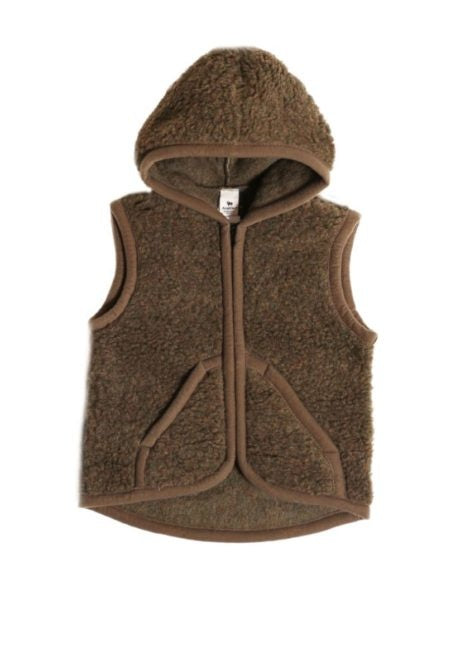 alwero-robby-bodywarmer-bark-vest-met-rits-mouwloos-capuchon-donkerbruin-bruin