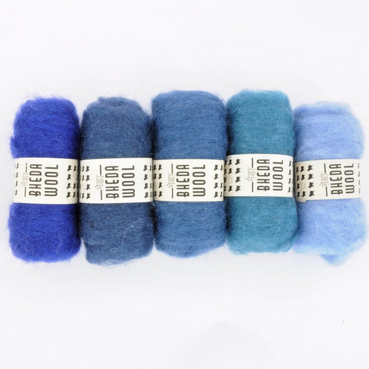 bheda wol, wol, blauwtinten
