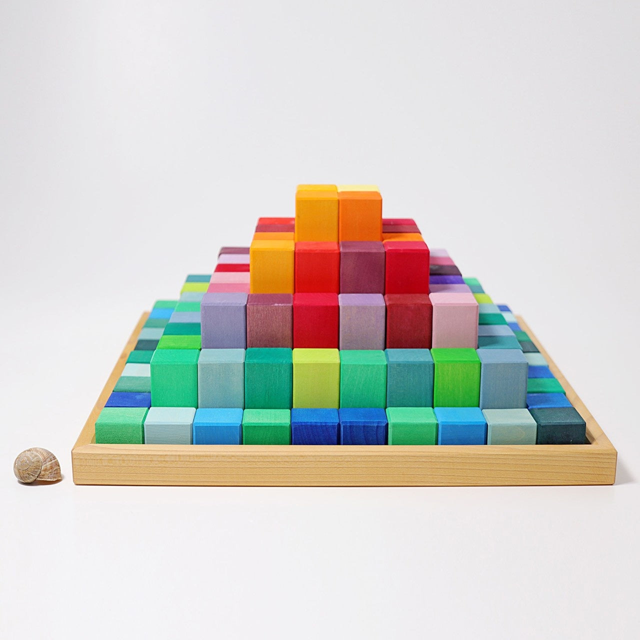 Bouwset Grote Piramide Regenboog, grimms
