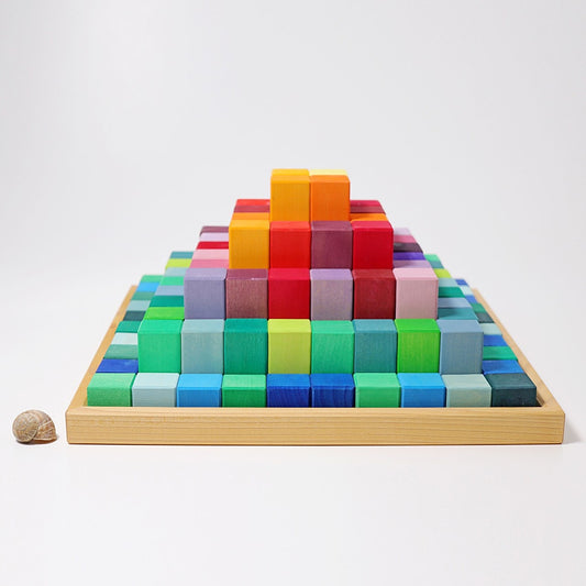 Bouwset Grote Piramide Regenboog, grimms