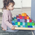 Laad afbeelding in galerijweergave, Bouwset Grote Piramide Regenboog, grimms
