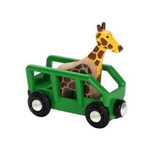 Brio Giraffe & wagon