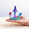 Laad afbeelding in galerijweergave, bumbu-toys-houten-magische-paddenstoelen-set
