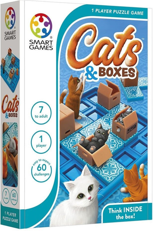 cats and boxes