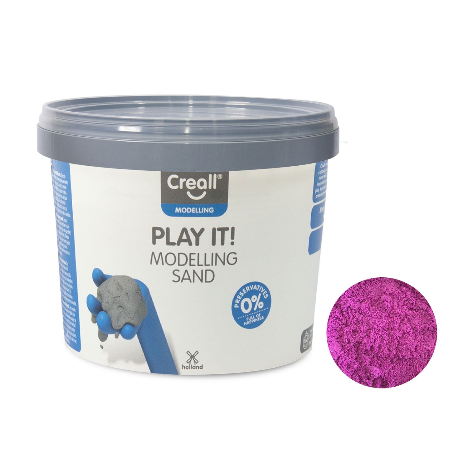 Creall - Play It Speelzand Paars (750gr)