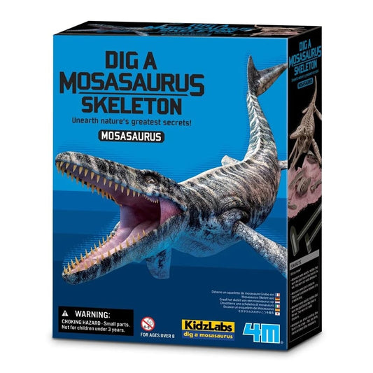 Dig a mosasaurus