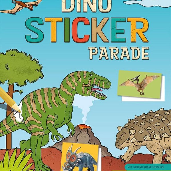 Dino sticker parade