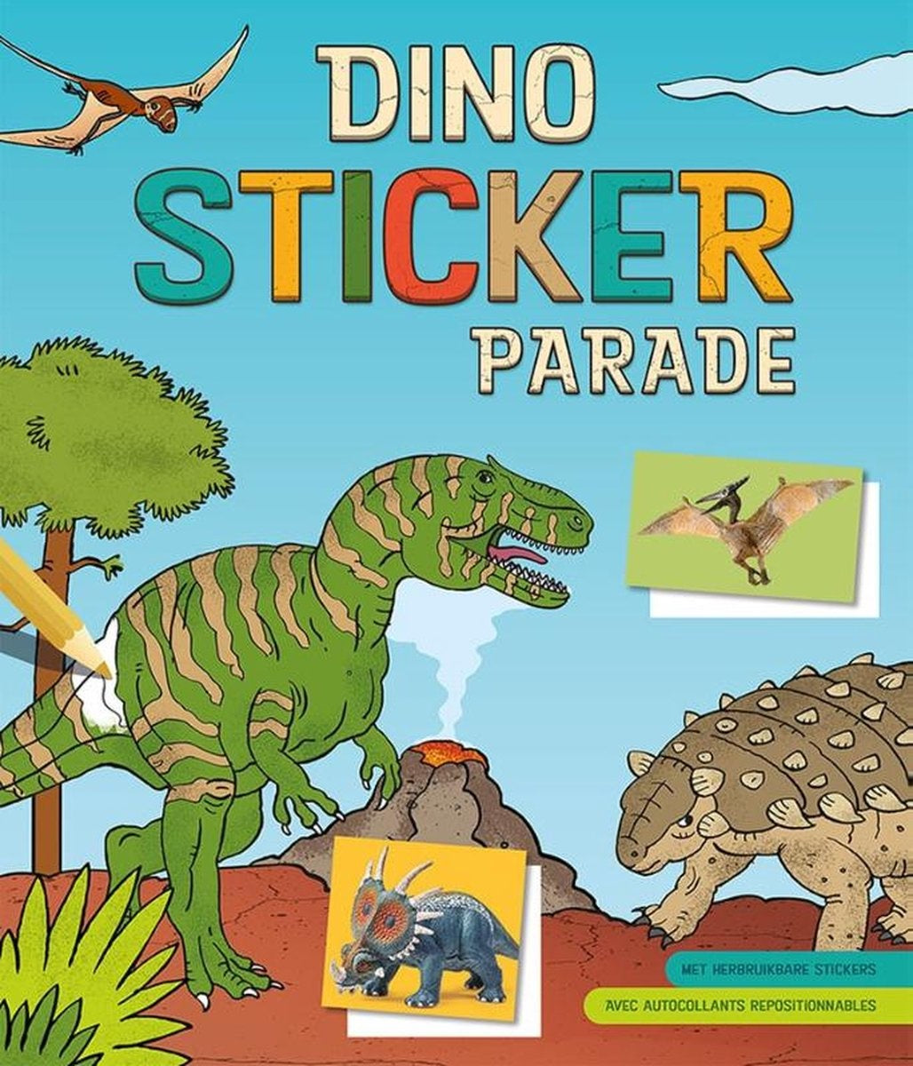 Dino sticker parade