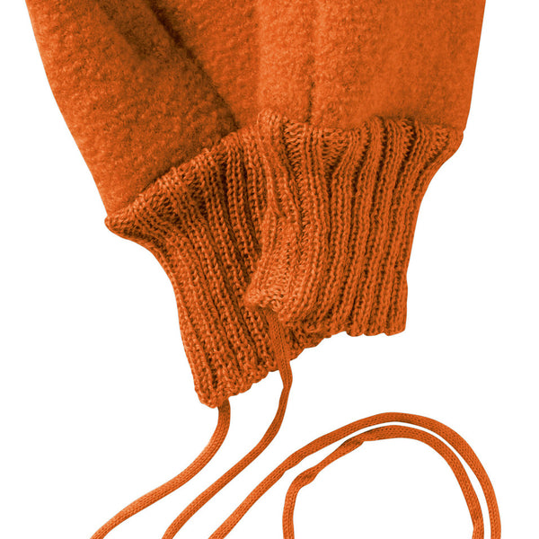 Disana - Wanten van gekookte wol - Orange