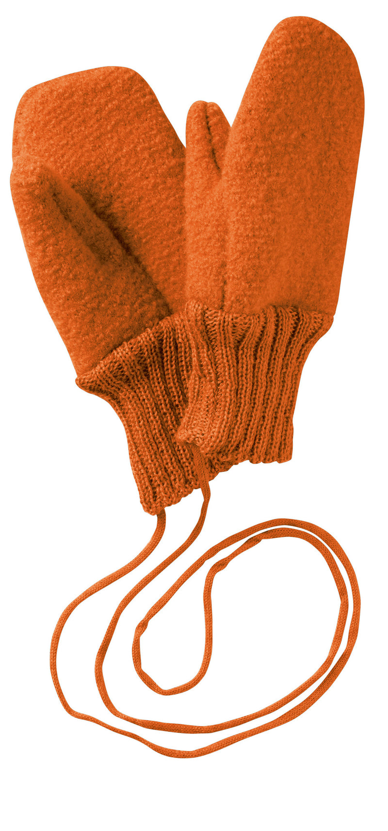 Disana - Wanten van gekookte wol - Orange