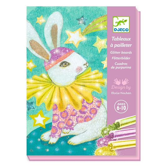 Djeco - Glitterschilderijen Carnaval der Dieren