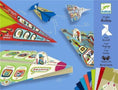 Laad afbeelding in galerijweergave, djeco-knutselpakket-origami-vliegtuigen
