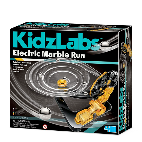 Electric marble run