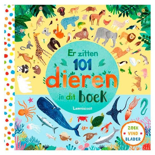 er zitten 101 dieren in dit boek lemniscaat