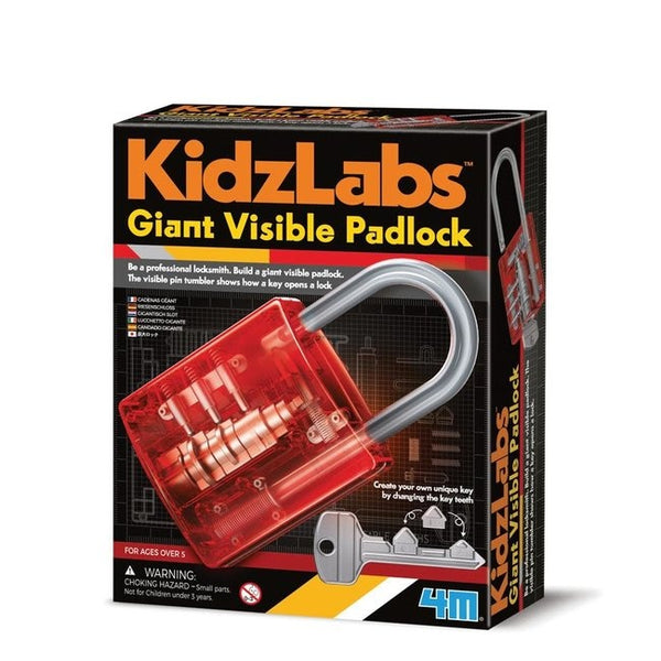 Giant visible padlock