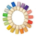 Grapat - Houten brots poppetjes (18 stuks)