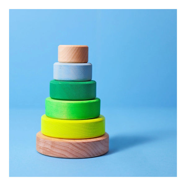 Grimm's - Kleine Stapeltoren Neon Green