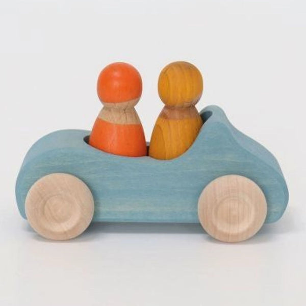 grimms--houten-cabriolet-auto-blauw