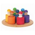 grimm's regenboogpopjes bakjes