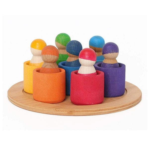 grimm's regenboogpopjes bakjes