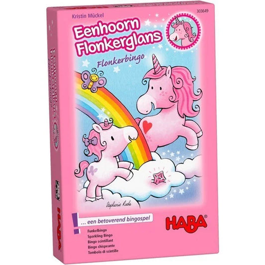 Haba Eenhoorn Flonkerglans - Flonkerbingo