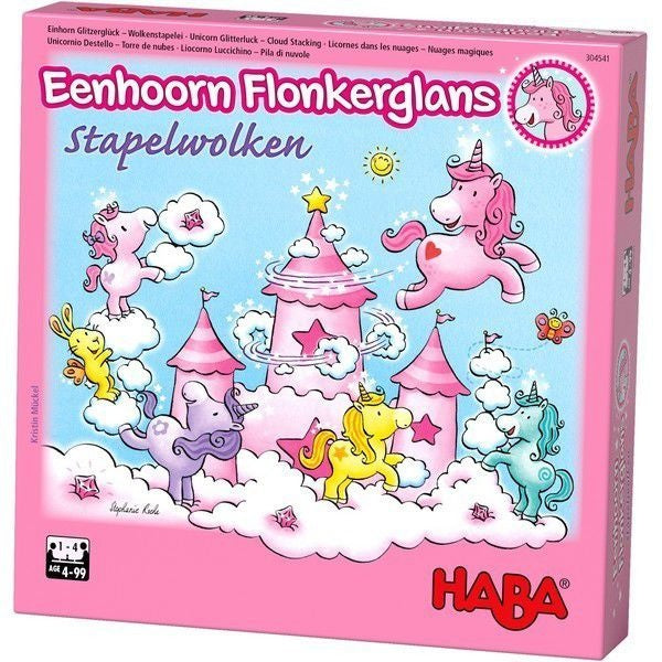 Haba spel Eenhoorn Flonkerglans Stapelwolken