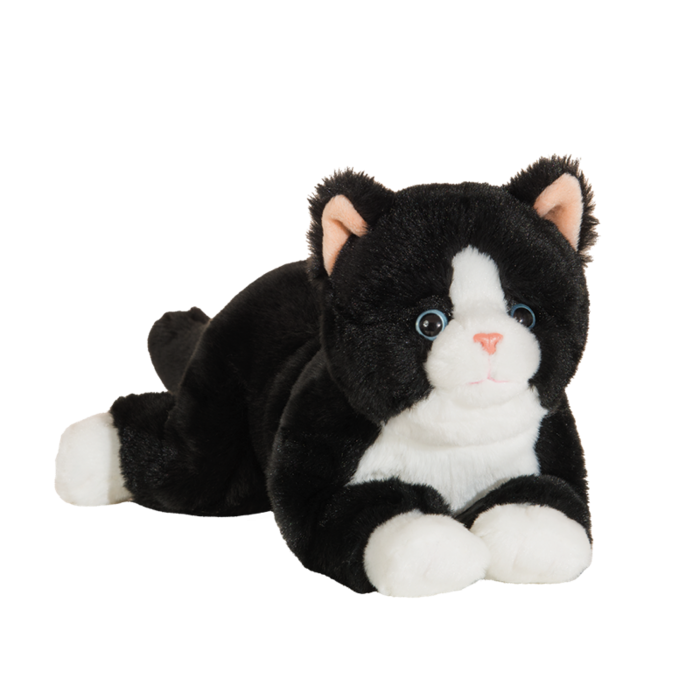 Hermann Teddy, knuffel kat zwart