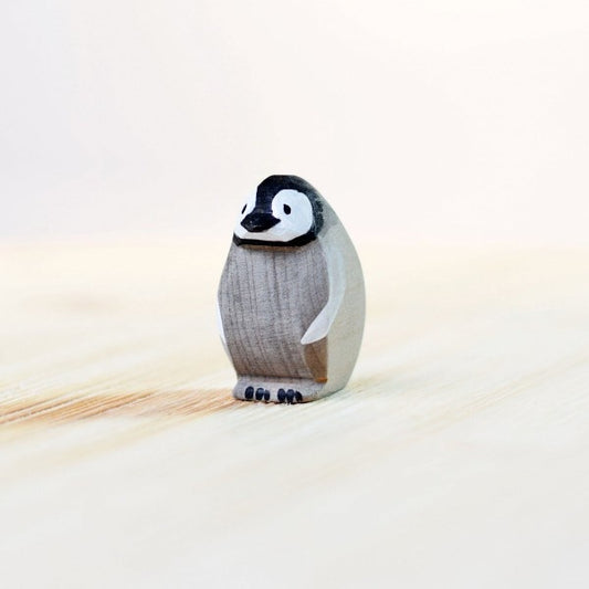 houten baby pinguïn bumbu toys
