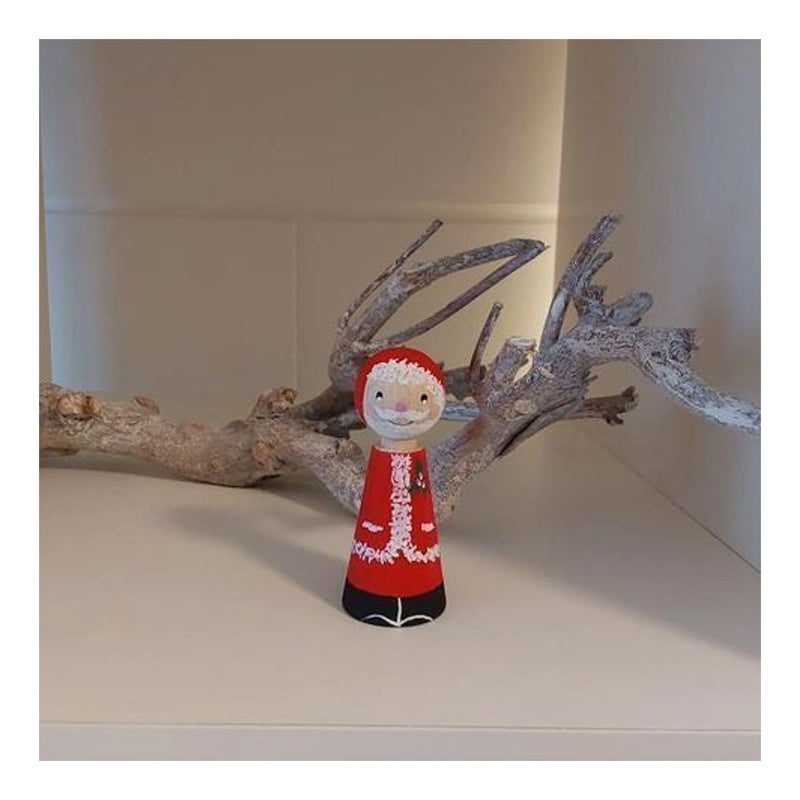 houten kerstman