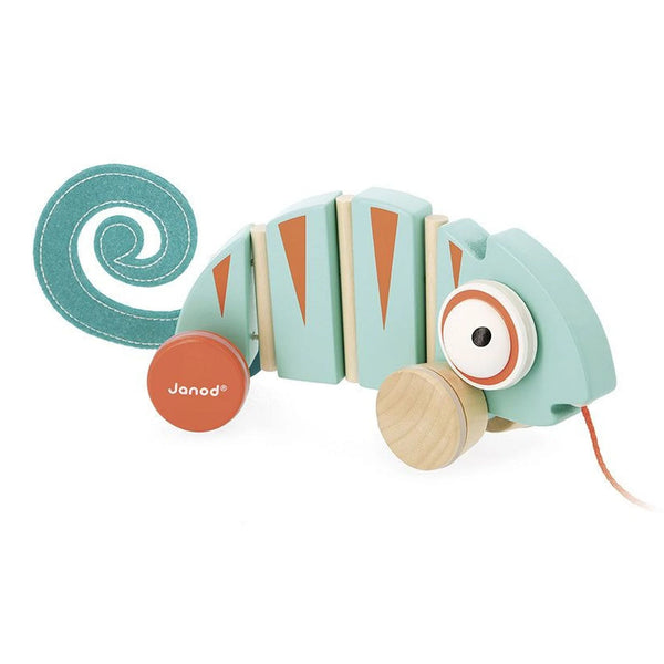 Janod - Trekfiguur Kameleon