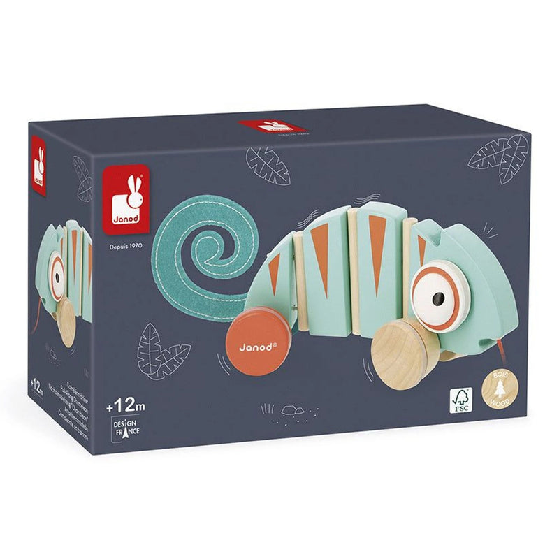 Janod - Trekfiguur Kameleon