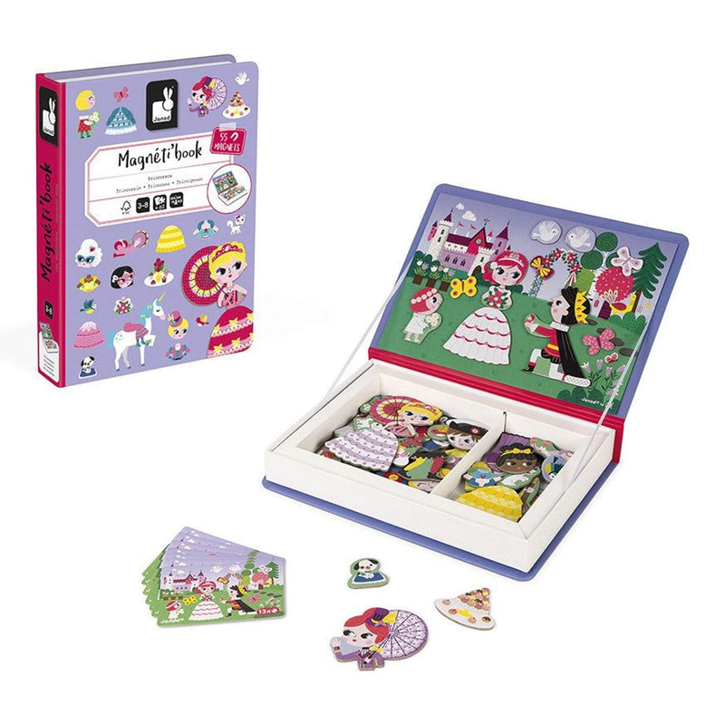 janod, magnetibook. prinsessen