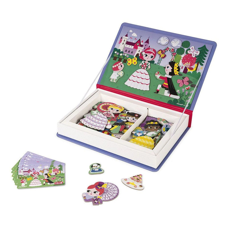 janod, magnetibook. prinsessen