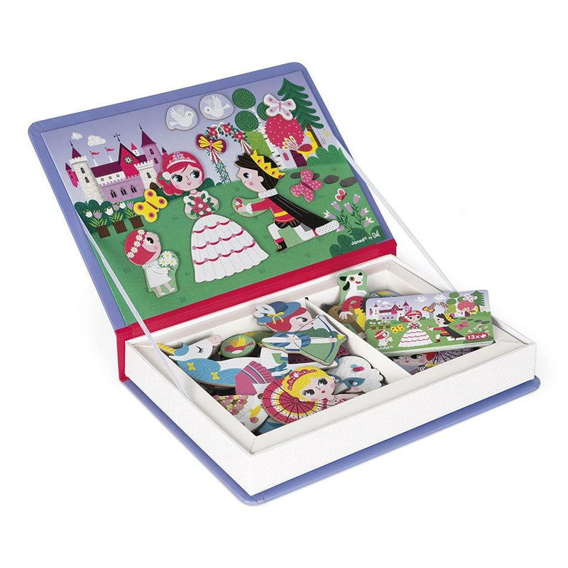 janod, magnetibook. prinsessen