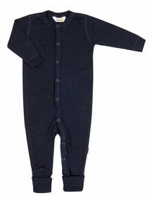 Joha wollen jumpsuit marine blauw